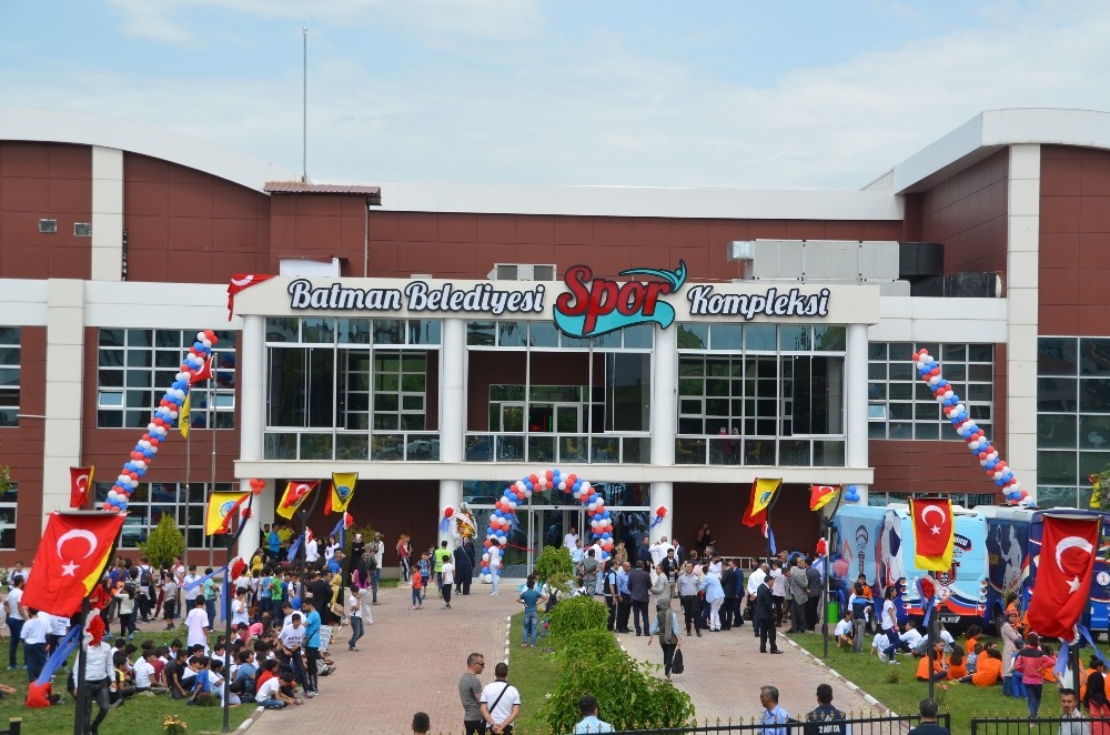 Batman Belediye spor kompleksi hizmetlerinden 5 bin 686 kişi faydalandı