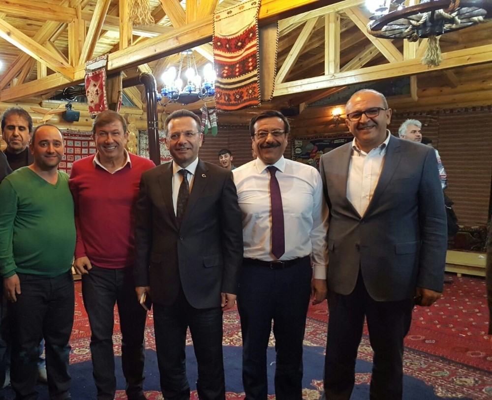 Yakut, Çolak ve Yuvakuran’ı ağırladı