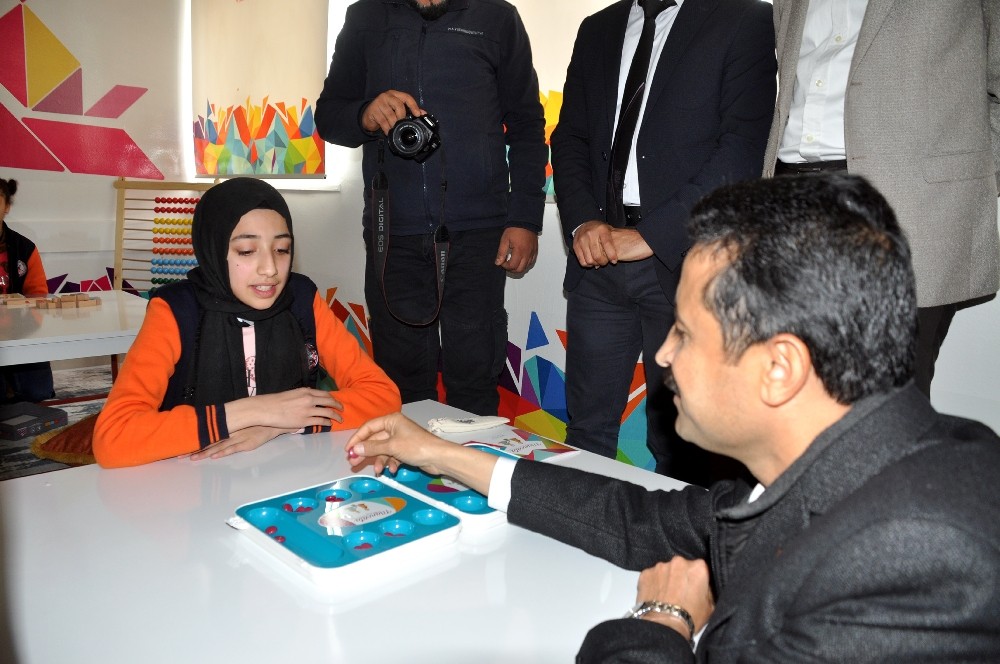 Akçakale’de akıl ve zeka oyunları sınıfı açıldı