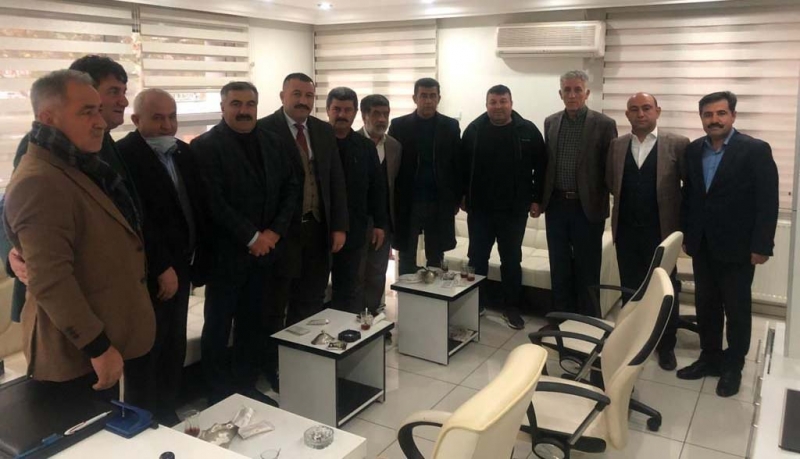 Muhtarlar Derneği Başkanı’ndan Arslan’a ziyaret