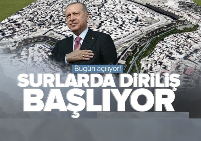 Surlarda Diriliş Başlıyor! Diyarbakır'a dev hizmet! Açılışını Cumhurbaşkanı Erdoğan yapacak.