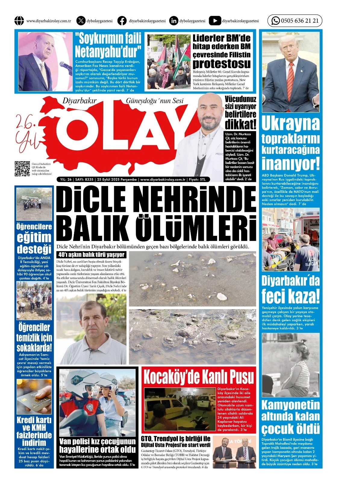 25 09 2025 Tarihli Gazetemiz