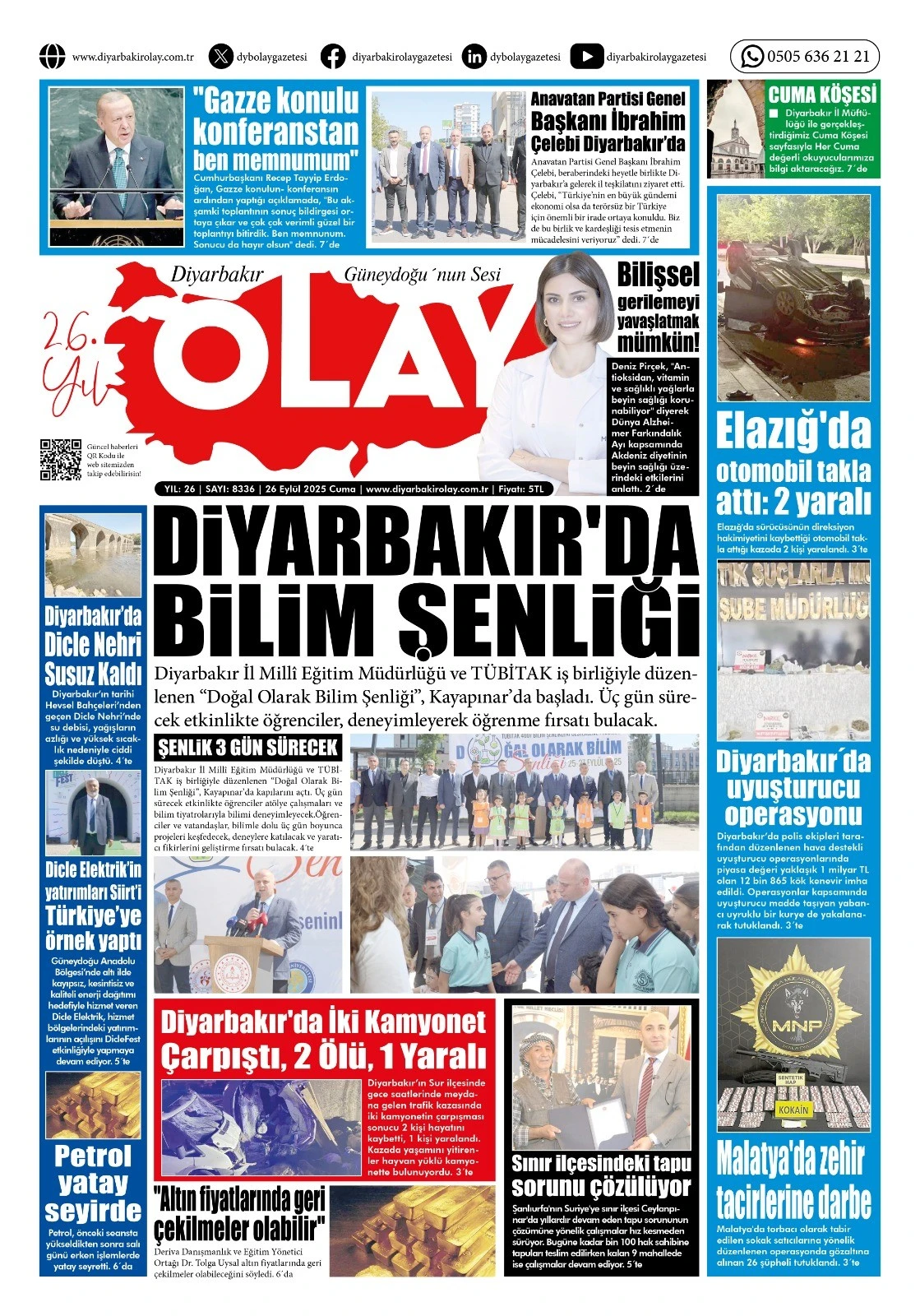 26 09 2025 Tarihli Gazetemiz