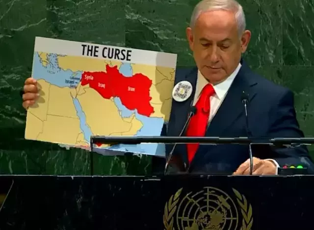 Netanyahu, BM'de kürsüye 