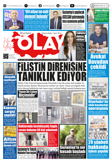 17 10 2025 Tarihli Gazetemiz