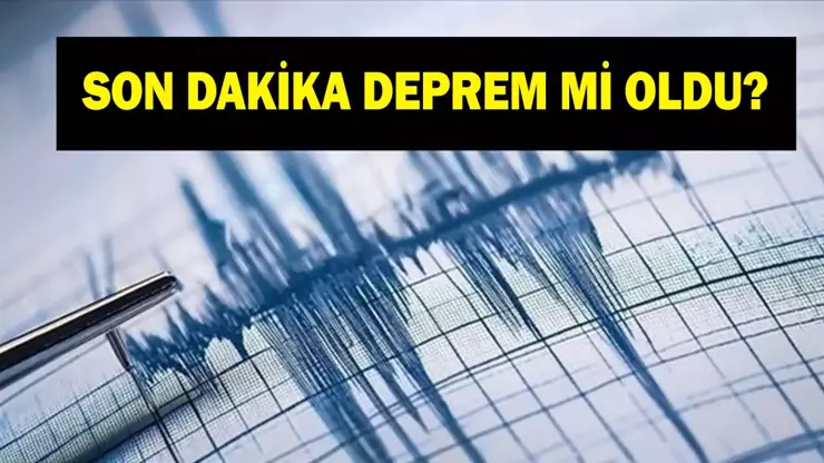 Muğla'da korkutan deprem!