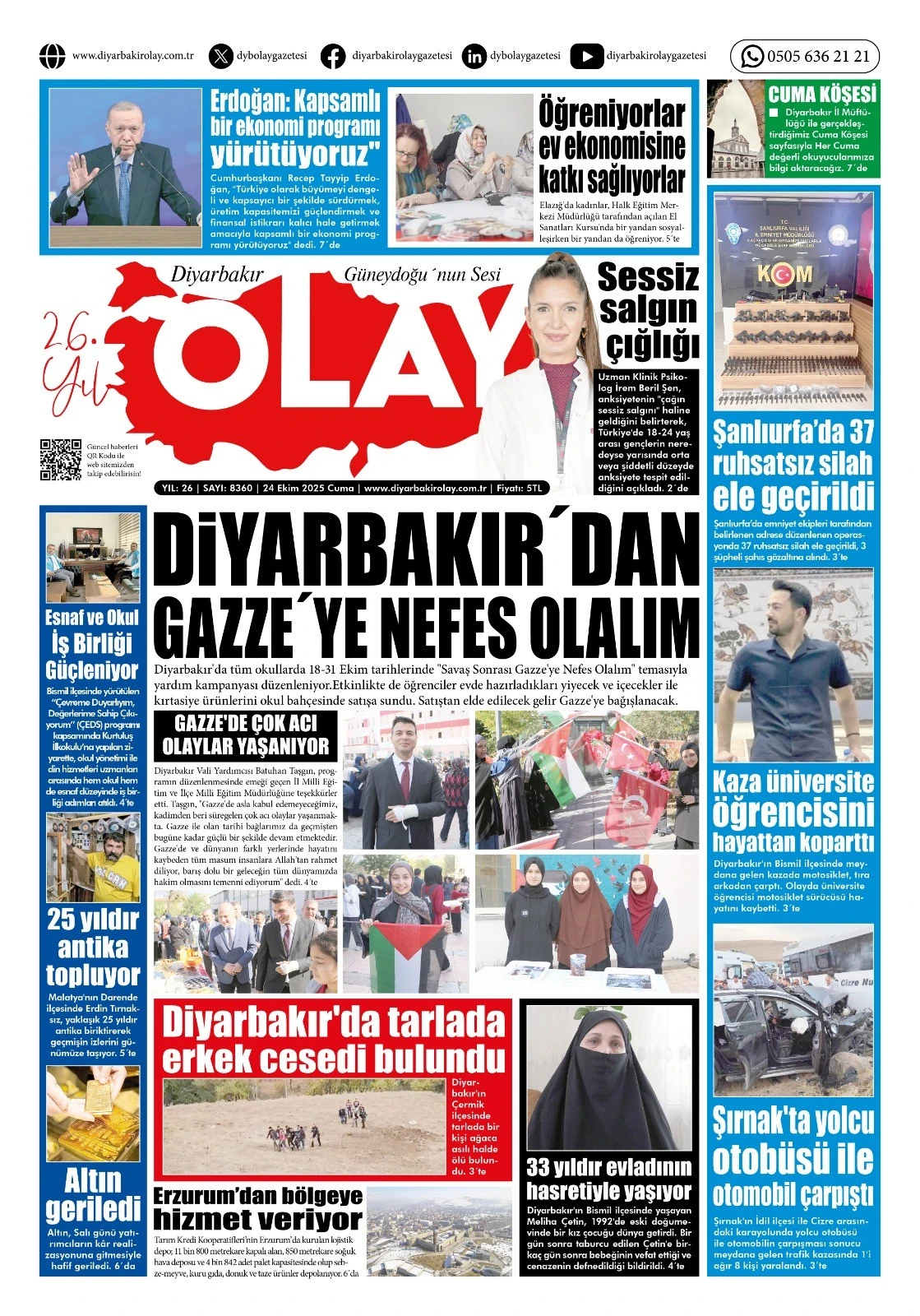 24 10 2025 Tarihli Gazetemiz
