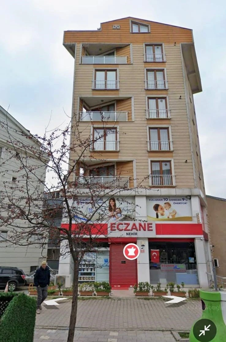 Gebze'de çöken binanın eski hali ortaya çıktı