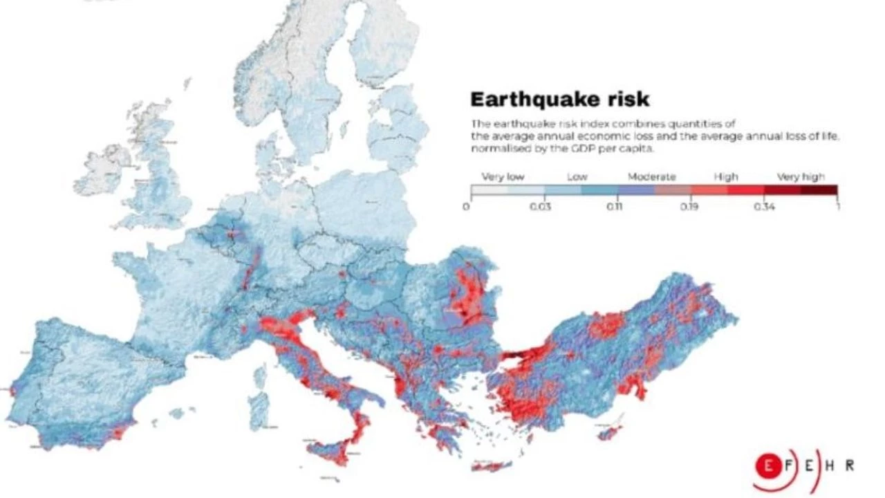 Tarihte ilk! Sismik Tehlike Haritası yayımlandı: İstanbul ve İzmir detayı