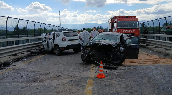Feci kazada 2 jandarma personeli şehit oldu