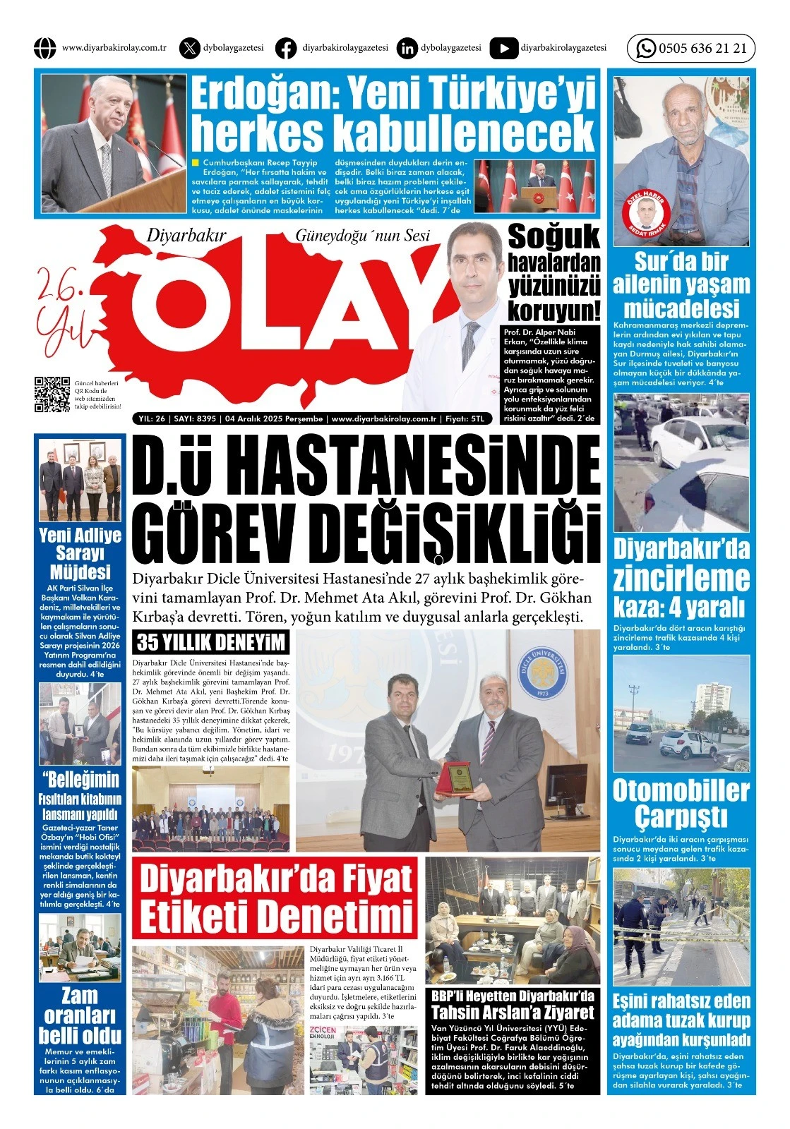 04 12 2025 Diyarbakır Olay Gazetesi