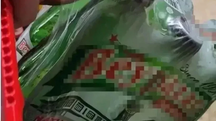 Marketten maden suyu aldı, karşılaştığı manzara karşısında şok oldu!