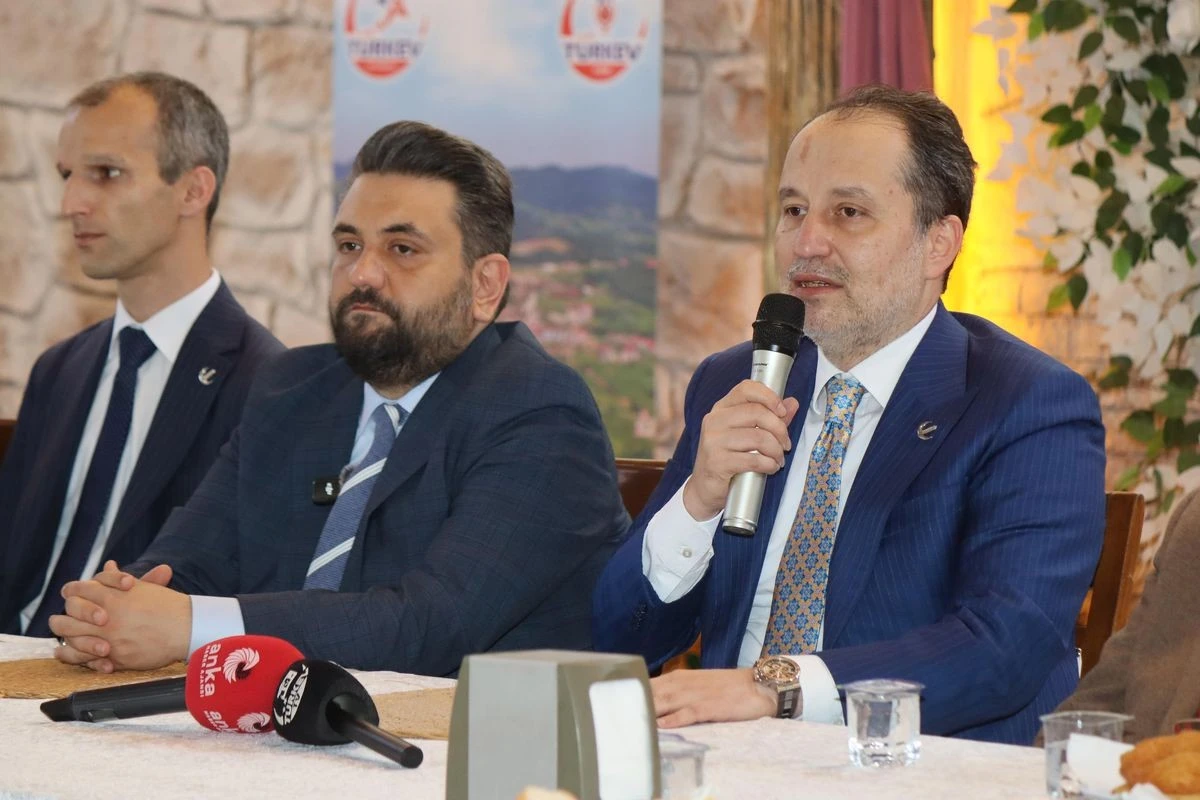 Yeniden Refah lideri Fatih Erbakan, ittifak yapacakları partiyi a&ccedil;ıkladı