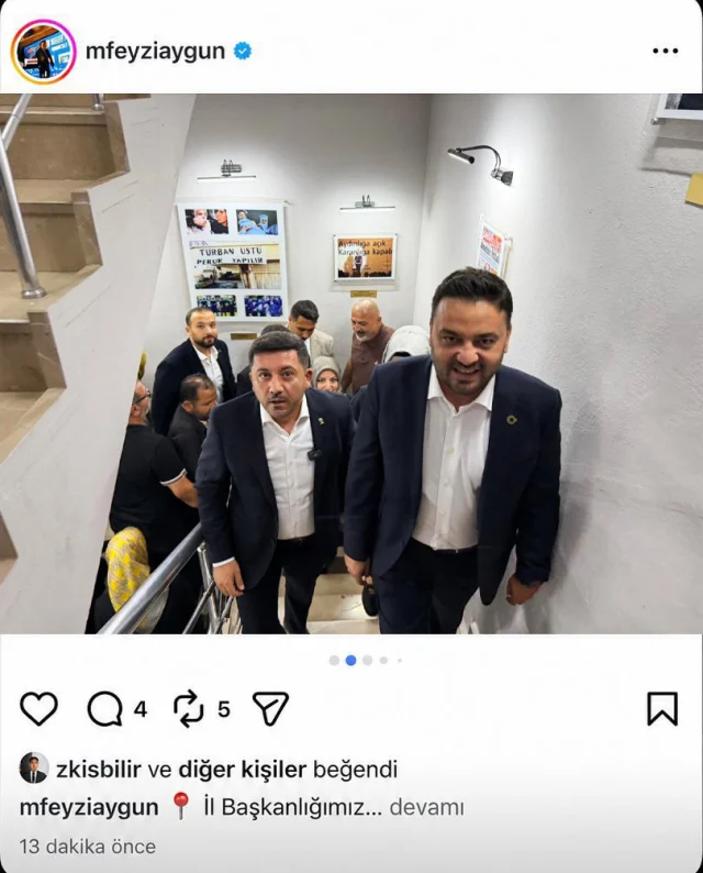 AK Partiye Ge&ccedil;en Rasim Arıdan Olay Hareket