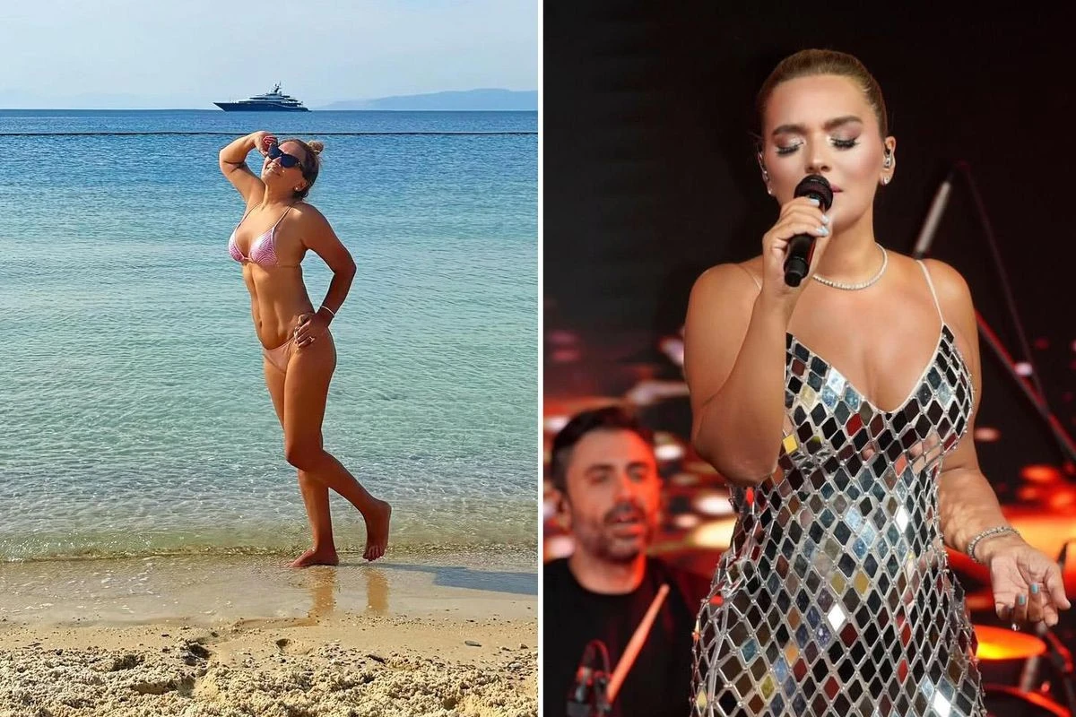 Demet Akalın'ın filtresi hali bomba