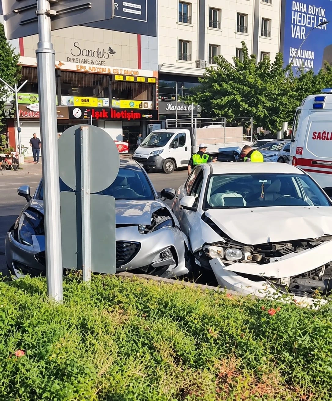 Batman&rsquo;da trafik kazası: 1 yaralı