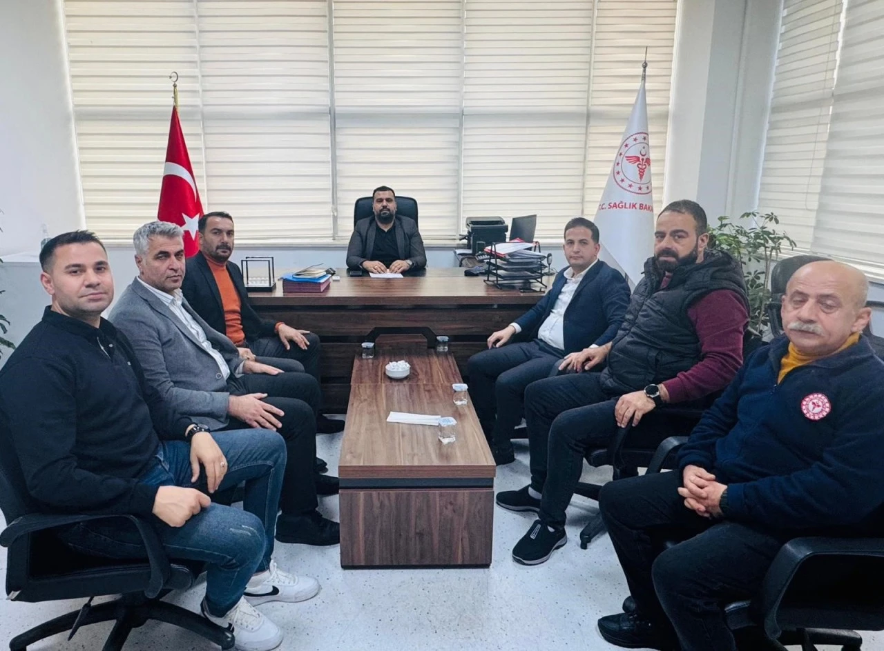 Diyarbakır’da 112 Acil Sağlık Çalışanlarına Anlamlı Ziyaret