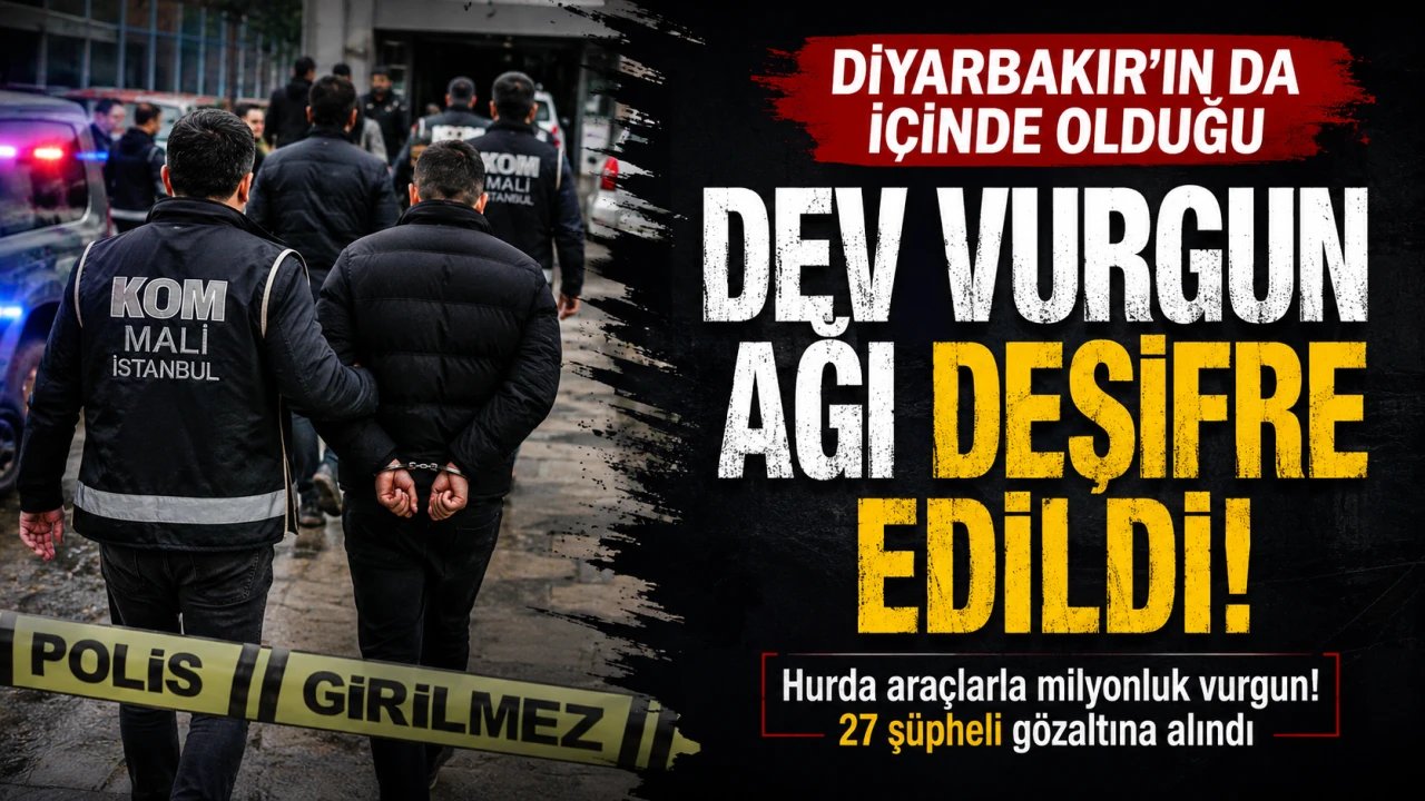 Diyarbakır’ın da dahil 15 İlde Kredi Vurgunu Opera
