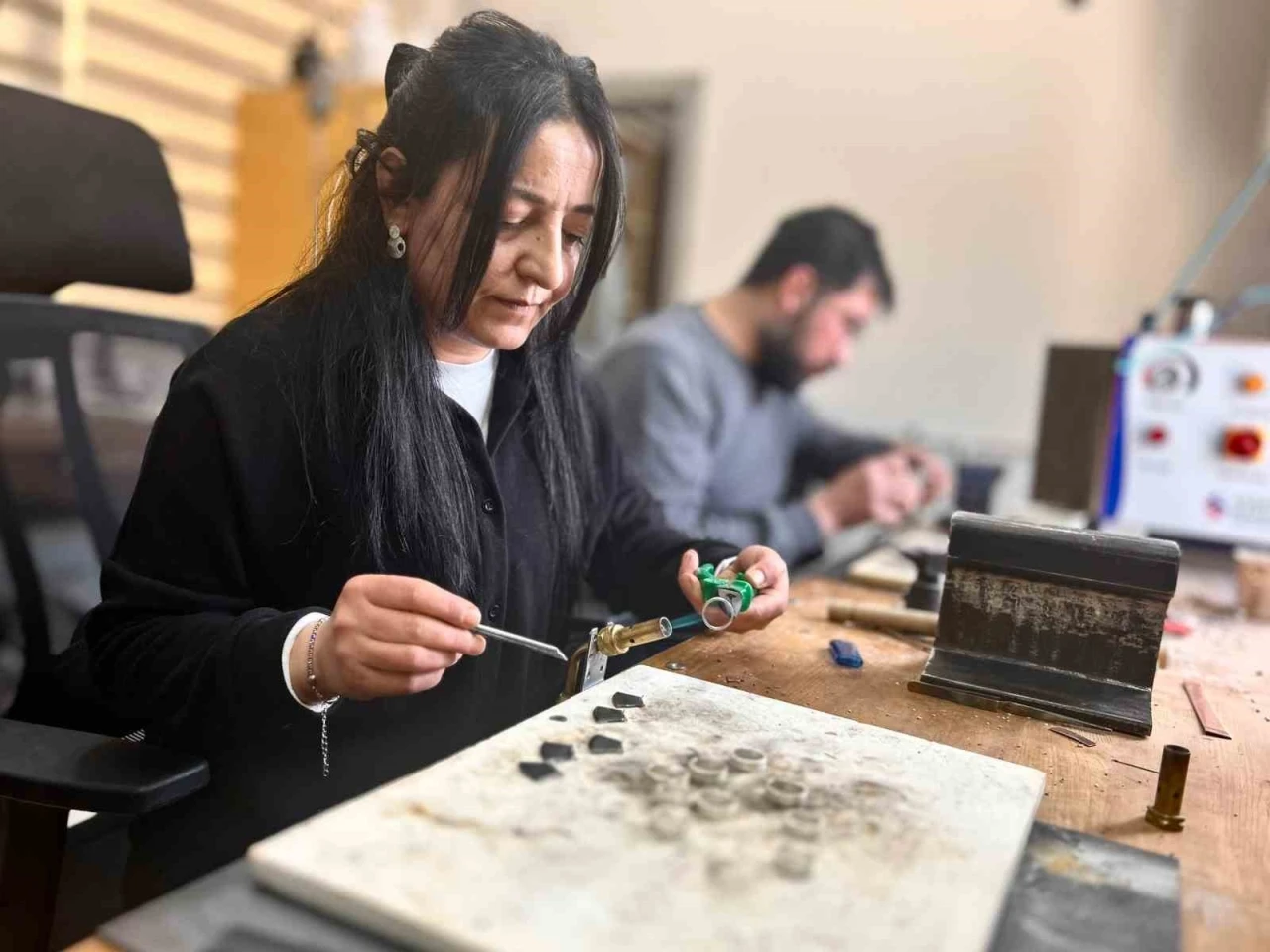 Tescilli savat sanatı gen&ccedil; kuşaklara aktarılıyor