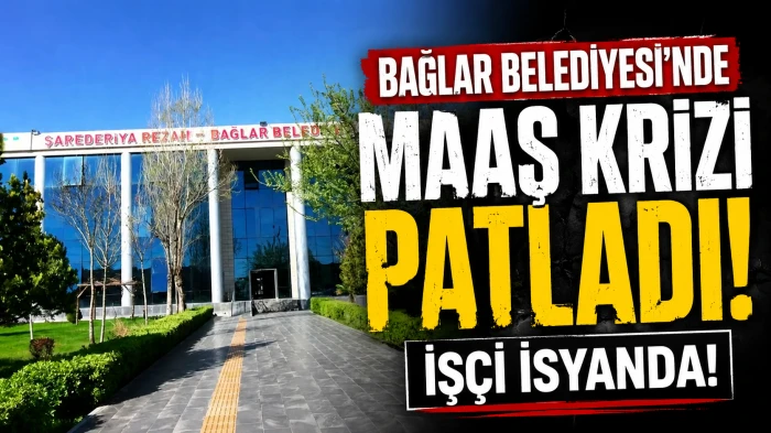 Bağlar Belediyesi&rsquo;nde Maaş Krizi Derinleşiyor