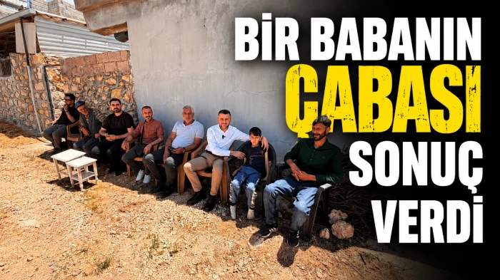 Bir Babanın &Ccedil;abası Sonu&ccedil; Verdi