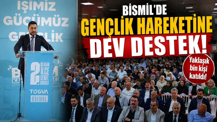 Bismil&rsquo;de T&Uuml;GVA Kongresine Yoğun İlgi