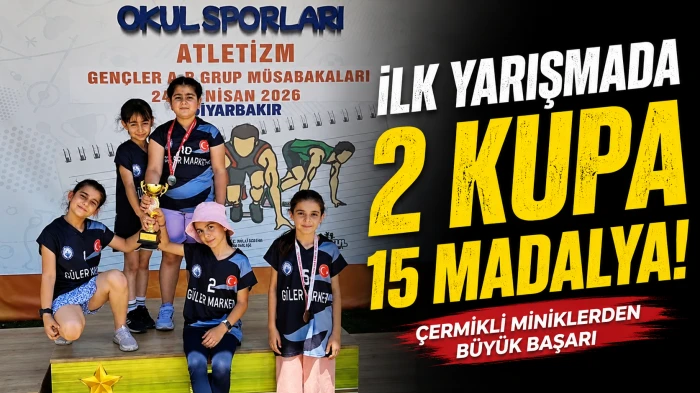 &Ccedil;ermikli Minikler İlk Yarışmada Zirveye Koştu