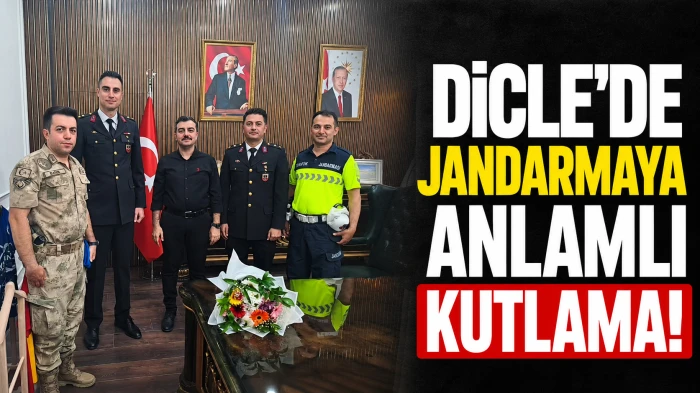 Dicle&rsquo;de Jandarmanın 187. Yılına Anlamlı Ziyaret