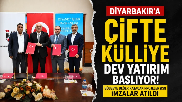 Diyarbakır&rsquo;a &Ccedil;ifte K&uuml;lliye Yatırımı