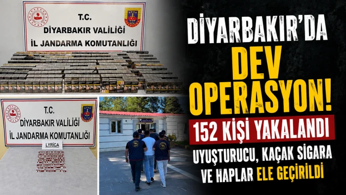 Diyarbakır&rsquo;da Jandarma Su&ccedil;lulara Nefes Aldırmıyor