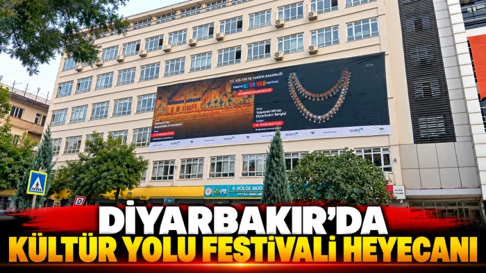 Diyarbakır&rsquo;da K&uuml;lt&uuml;r Yolu Festivali heyecanı