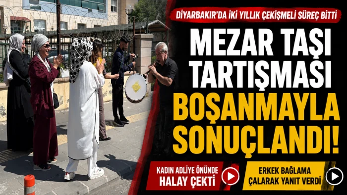 Diyarbakır&rsquo;da Mezar Taşı Tartışması Boşanmayla Sonu&ccedil;landı