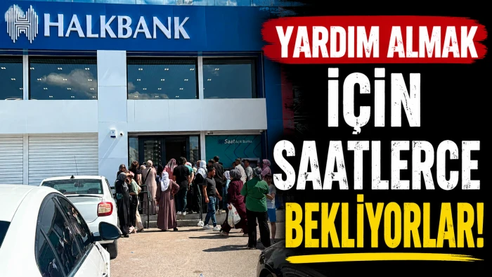 Diyarbakır&rsquo;da Vatandaşlar Saatlerce Bekliyor