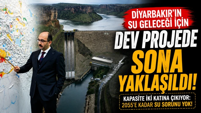 Diyarbakır&rsquo;ın İ&ccedil;me Suyu Altyapısında Kritik Eşik Aşılıyor