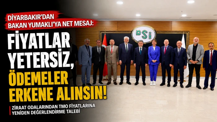 Diyarbakırlı &Ccedil;ift&ccedil;ilerden Ankara&rsquo;da Fiyat Mesaisi