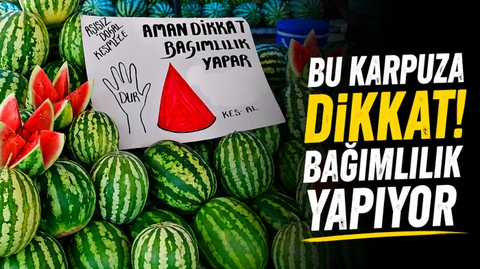 Sıcaklar Bastırdı, Karpuz Tezg&acirc;hlardaki Yerini Aldı
