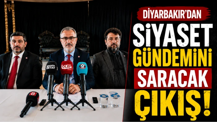 Huzur Partisi Lideri Diyarbakır&rsquo;dan Seslendi