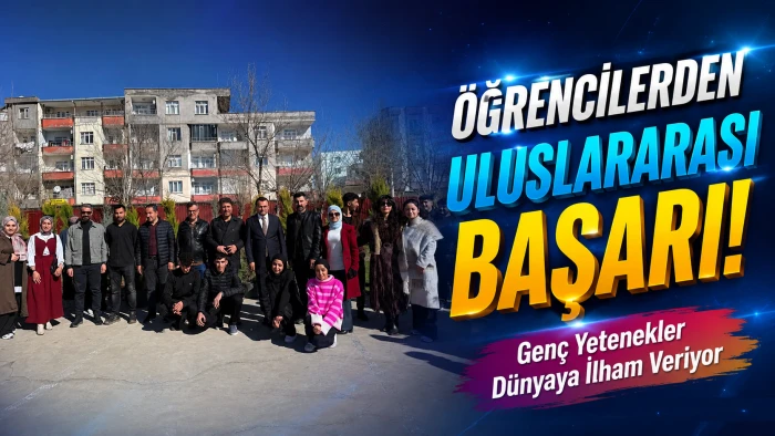 &Ouml;ğrencilerden Uluslararası Başarı