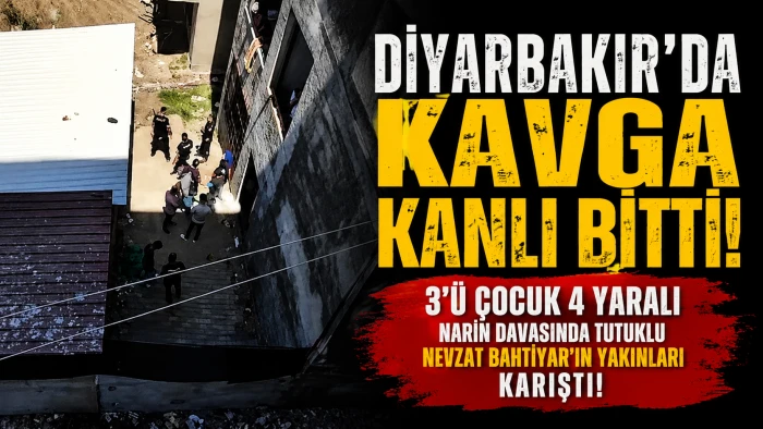 Sur&rsquo;da Silahlı Kavga: 4 Yaralı