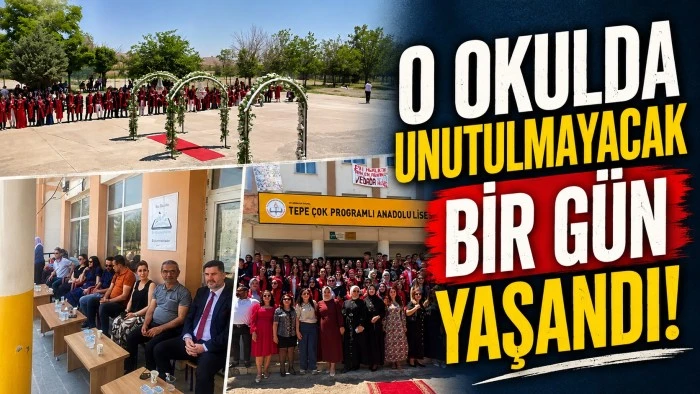 Tepe Anadolu Lisesi'nde Muhteşem Bahar Şenliği Coşkusu