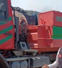 10 şehidin verildiği alevlerin arasından çıkan arazözü görüntülendi