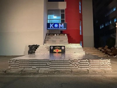 105 Bin Paket Kaçak Sigara Ele Geçirildi