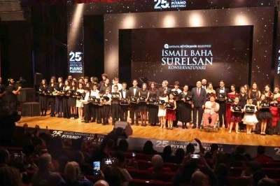 25. Uluslararası Antalya Piyano Festivali&rsquo;nde gen&ccedil; yetenekler sahne aldı
