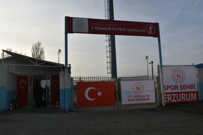 3 Temmuz Stadı&rsquo;nda sporcular daha g&uuml;venli ortamda spor yapacak