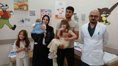 3 yaşındaki Mihrimah saat pili yuttu