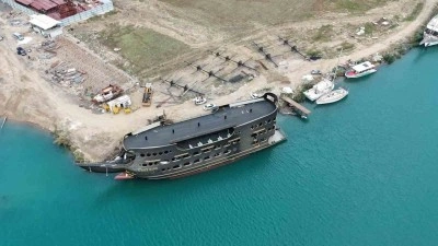 70 kişilik ekip 8 ayda yaptı, 800 ton çelik kullanılıp 300 milyon TL’ye mal oldu