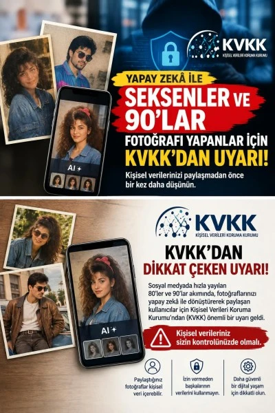 80&rsquo;ler akımına KVKK freni