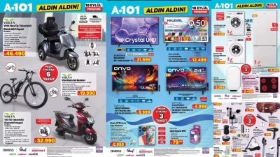 A101 18 Eylül Perşembe Aktüel Kataloğu – Çılgın Fırsatlar Sizi Bekliyor!