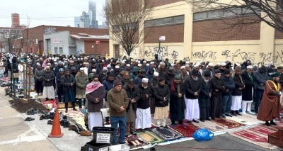 ABD'de bayram namazı eda edildi