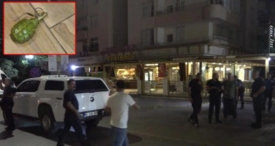 Adana’da pastaneye pimi çekilmemiş el bombası atıldı